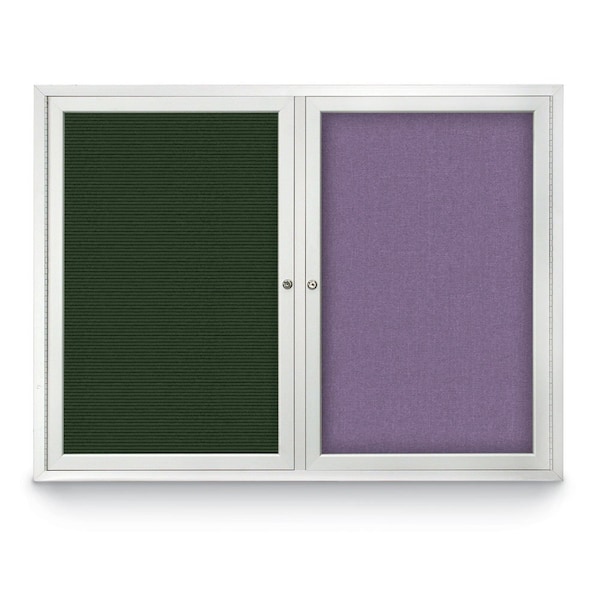 Corkboard, Black/Satin, 36" x 36"